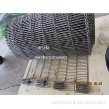 Metal wire conveyor stainless steel belt